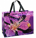 Antella Пакет-сумка горизонтальная 43х34х12см Цветы